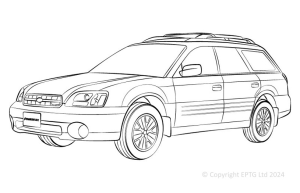 Powerflex Buchsen Subaru Outback (1997 - 2011)