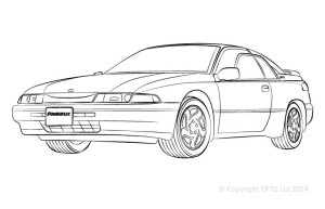 Powerflex Buchsen Subaru SVX (1992 - 1997)