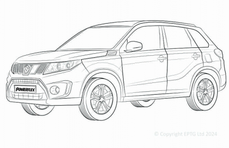 Powerflex Buchsen Suzuki Vitara/Grand Vitara (1989 - 2011)