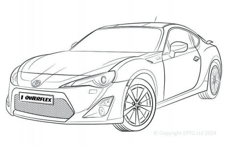 Powerflex Buchsen Toyota 86 / GT86 Road