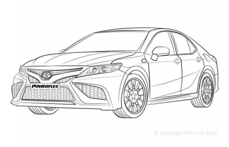 Powerflex Buchsen Toyota Camry (1983 - 2010)