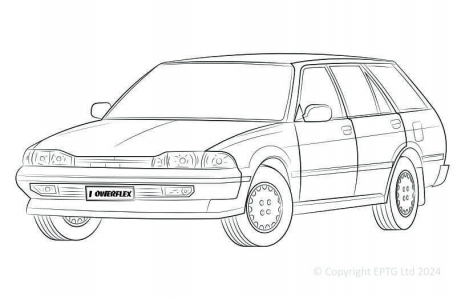 Powerflex Buchsen Toyota Carina (1989 - 1998)