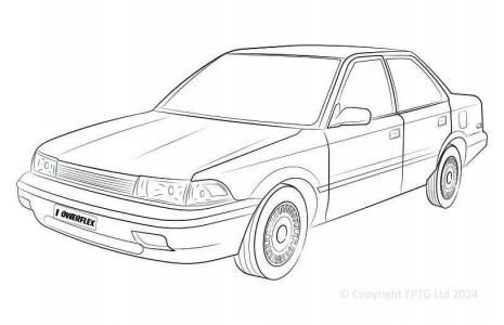 Powerflex Buchsen Toyota Corolla (1988 - 2002)