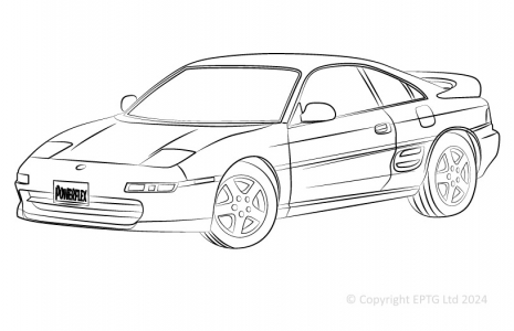 Powerflex Buchsen Toyota MR2 SW20 REV 1 (1989-1991)