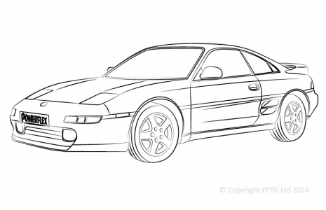 Powerflex Buchsen Toyota MR2 SW20 REV 2-5 (1991-1999)