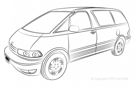 Powerflex Buchsen Toyota Previa (1990 - 1997)