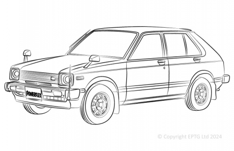 Powerflex Buchsen Toyota Starlet KP60 RWD