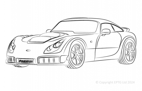 Powerflex Buchsen TVR Sagaris
