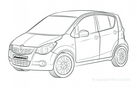 Powerflex Buchsen Opel Agila (2000-2008)