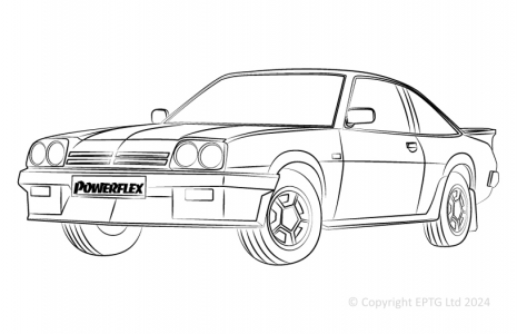 Powerflex Buchsen Opel Manta B