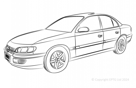 Powerflex Buchsen Opel Omega B 1994-2003