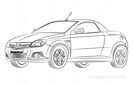 Powerflex Buchsen Opel Tigra Twin Top (2004-)