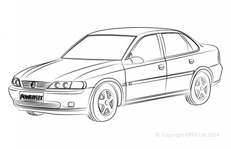 Powerflex Buchsen Opel Vectra, Vectra B (1997-2002)