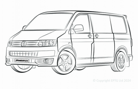 Powerflex Buchsen VW T5 (2004-)