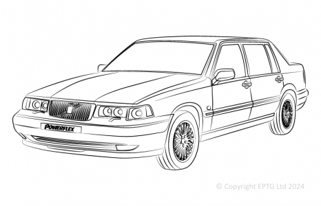 Powerflex Buchsen Volvo 960 (1995 - 1997)