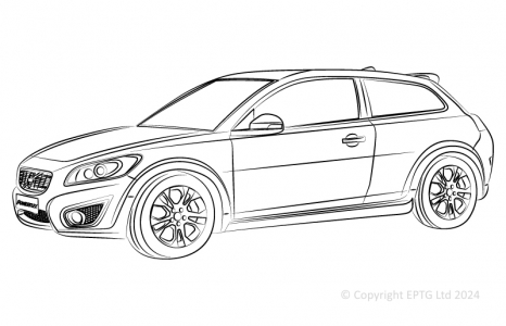 Powerflex Buchsen Volvo C30 (2006 onwards)