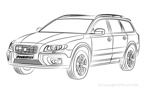 Powerflex Buchsen Volvo XC70 (2007-2011)