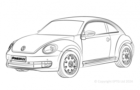 Beetle A5 Rear Beam (2011-)