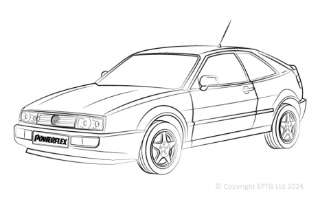 Powerflex Buchsen VW Corrado (1989 - 1995)