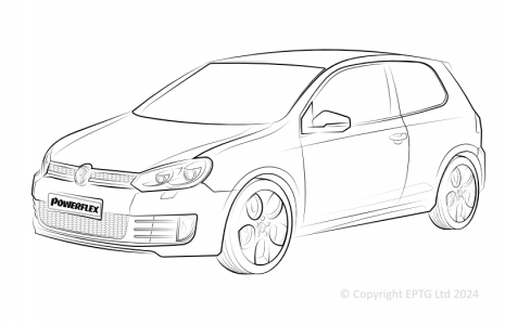 Golf MK7 5G 2WD Multi-link