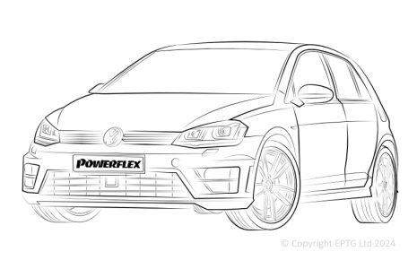 Golf MK7 5G 4WD inc R