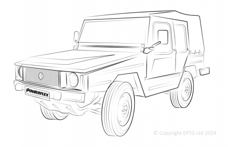 Powerflex Buchsen VW Iltis (1978 - 1988)