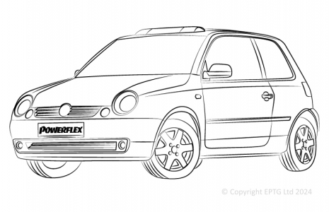 Powerflex Buchsen VW Lupo (1999 - 2006)