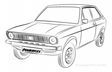Powerflex Buchsen VW Polo (1975 - 1994)