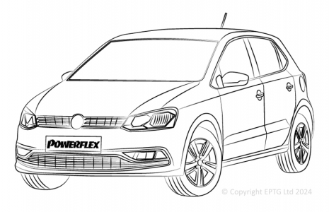 Powerflex Buchsen VW Polo 6R (2009-)