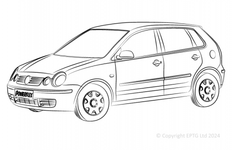 Powerflex Buchsen VW Polo 9N (2002 - 2008)