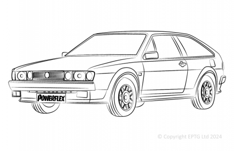 Powerflex Buchsen VW Scirocco (1973 - 1985)