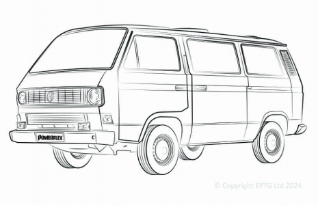 Powerflex Buchsen VW T3 Diesel Models