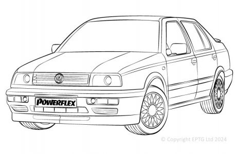 Powerflex Buchsen VW Vento (1992 - 1998)