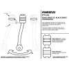 Preview: Powerflex Buchsen Querlenker vorne oben PU Buchse innen für Porsche Macan 95B (2014-)