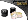 Preview: Powerflex für Renault Megane II inc RS 225 + R26 + Cup (2002 - 2008) Querlenker vorne hinten für Nachlaufeinstellung PFF60-502GBLK Black Series
