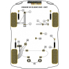 Preview: Powerflex Buchsen Motor- / Getriebelager-Buchse für Porsche 911 Classic (1965-1967) Heritage Collection