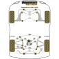 Preview: Powerflex Rear Anti Roll Bar Bush 21mmfor Porsche 993 (1994 - 1998) Heritage Collection