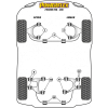 Preview: Powerflex Buchsen Querlenker vorne oben für Ferrari 550 Maranello & Barchetta (1996-2002)