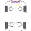 Preview: Powerflex Buchsen Querlenker hinten oben innen für Ferrari Dino 206/246GT (1967-1974)