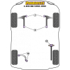 Preview: Powerflex Lower Torque Mount Bracket & Bush, Fast Road/Track for Ford C-Max Mk1 (2003-2010)