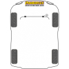 Preview: Powerflex Buchsen Stabilisator vorne 20mm für Hyundai Santa Fe CM (2005-2011)