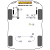 Preview: Powerflex Front Wishbone Inner Bushfor Porsche 914 (1970-1976) Heritage Collection