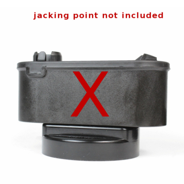 Powerflex Jack Pad Adaptor only front for Audi Q7 (2015-) Black Series