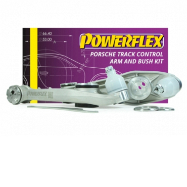Powerflex Buchsen Satz incl. Querlenker vorne - einstellbar für Porsche 987 Boxster (2005-2012)