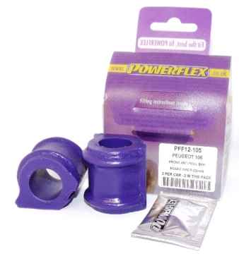 Powerflex Front Anti Roll Bar Mount (Inner) 22mm for Citroen Saxo inc VTS/VTR (1996-2003)