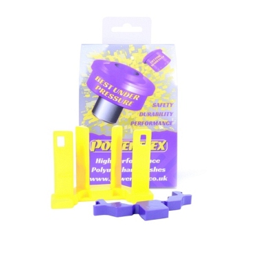 Powerflex Buchsen Getriebe Halterungseinsatzes Kit für Ford Fiesta Mk6 inc ST & Fusion (2002-2008)