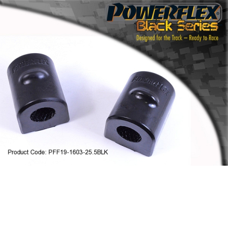 Powerflex Front Anti Roll Bar To Chassis Bush 25.5mm for Volvo V40 (2012-2019) Black Series