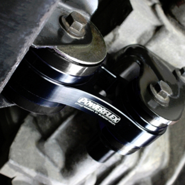 Powerflex Lower Engine Mount Bracket & Bushes, Track Use for Ford Fiesta Mk7 ST (2013-2017) Black Series