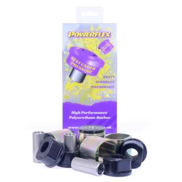 Powerflex Buchsen Zug-, Schubstrebe vordere Buchse mit Nachlaufkorrektur - 25mm Lift für Land Rover Defender (2002-2016)