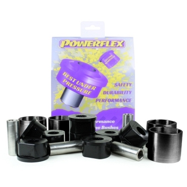 Powerflex Buchsen Zug-, Schubstrebe vordere Buchse mit Nachlaufkorrektur - 25mm Lift für Land Rover Discovery 2 (1999-2004)